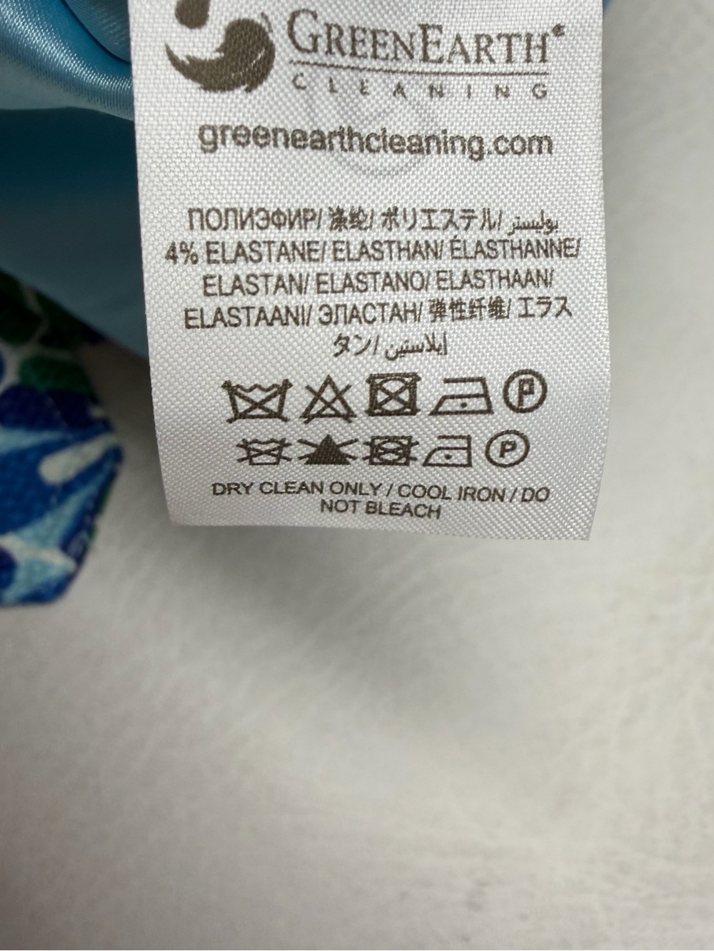 Boden Blue & Green Geometric Midi Dress size 4R NWT - Picture 7 of 10